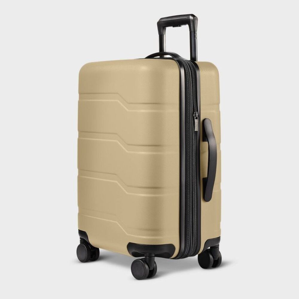 Open Story -  Hardside Carry On Luggage Hardshell Spi Beige